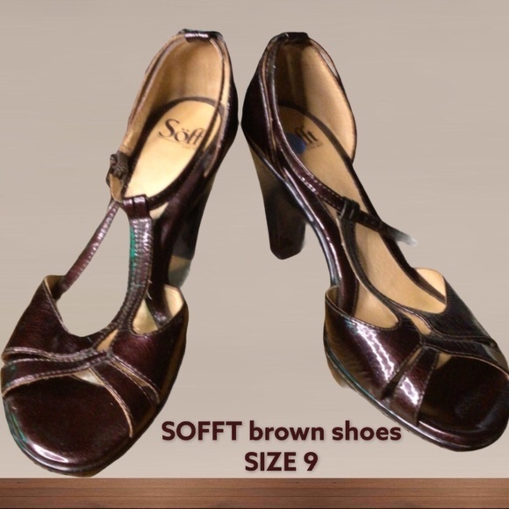 ❤️SOFFT BROWN SHOES Free w/Bundle